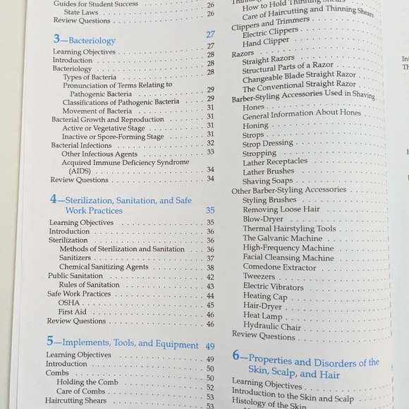 90s Barber Textbook Milady - Picture 3 of 7